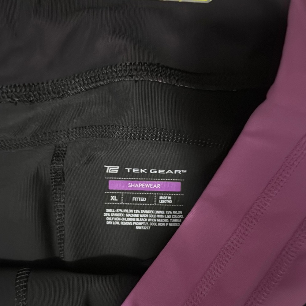 NWT Tek Gear Leggings size xl - Picture 2 of 6